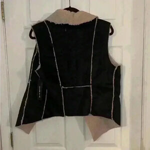 NWT Dollhouse Faux Suede Vest - Size Large